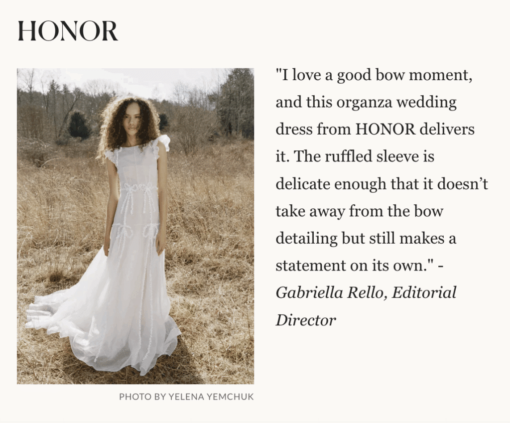 Brides.com Editor Favorites