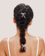 Pearl Bow Hair Pins - Image 2