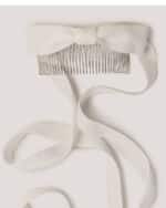 Velvet Bow Hair Comb - Image 9