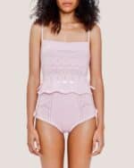Cashmere Heart Knit Shorts - Image 4