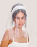 Embroidered Heart Veil - Image 3