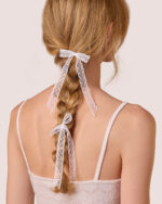 Dot Lace Bow Hairpins - Image 6