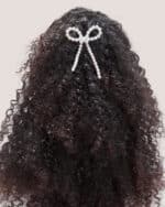 Pearl Bow Bun Pin - Image 5