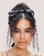 Satin Bow Hair Comb - Image 9