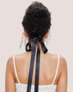 Satin Bow Hair Comb - Image 8