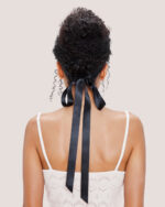 Satin Bow Hair Comb - Image 12