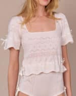 Cashmere Heart Knit Top - Image 4