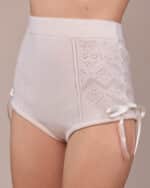 Cashmere Heart Knit Shorts - Image 7