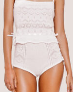 Cashmere Heart Knit Shorts - Image 10