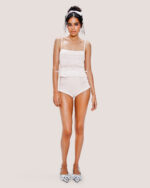 Cashmere Heart Knit Shorts - Image 8