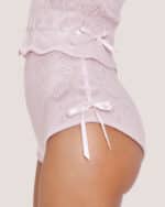 Cashmere Heart Knit Shorts - Image 3