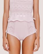 Cashmere Heart Knit Shorts - Image 4