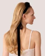 Velvet Bow Hair Comb - Image 2