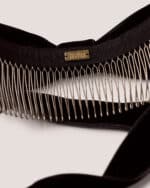 Velvet Bow Hair Comb - Image 5