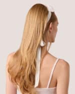 Velvet Bow Hair Comb - Image 8