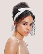 Velvet Bow Hair Comb - Image 7